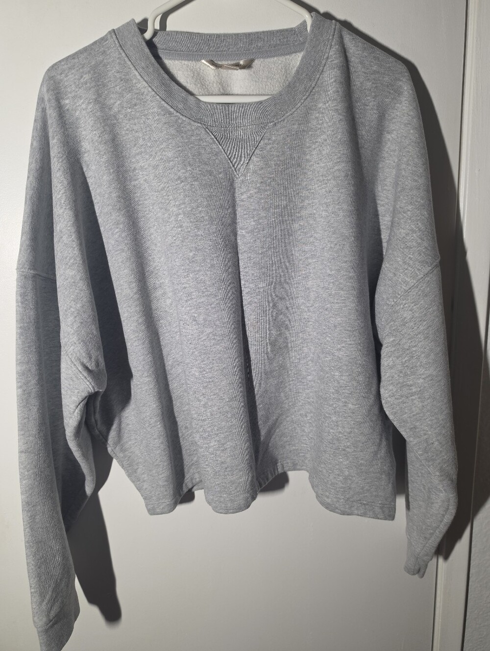 Banana Republic Heather Gray Crewneck Sweatshirt